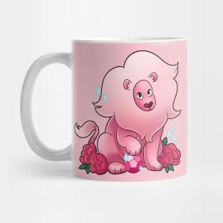 Pink Lion Mug